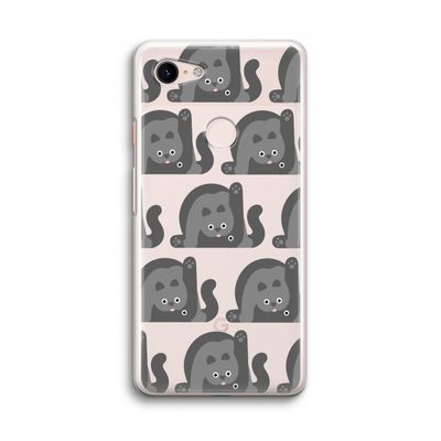 Cats: Google Pixel 3 Transparant Hoesje