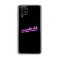 Vice Black: Samsung Galaxy A12 Transparant Hoesje