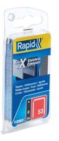 Rapid nr. 53 dundraadnieten rvs 8 mm, 1.080 stuks - 40109510 - 40109510