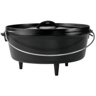 Lodge Camp Dutch Oven L12CO3, vlak kookpan