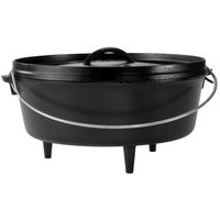 Lodge Camp Dutch Oven L12CO3, vlak kookpan met pootjes