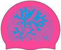 Swim Secure badmuts siliconen roze/blauw one-size - thumbnail