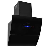 Wandafzuigkap 756 m³/u 60 cm roestvrij staal zwart