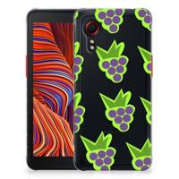Samsung Galaxy Xcover 5 | Siliconen Case | Druiven
