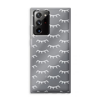 Wimpers: Samsung Galaxy Note 20 Ultra / Note 20 Ultra 5G Transparant Hoesje