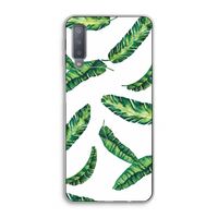 Lange bladeren: Samsung Galaxy A7 (2018) Transparant Hoesje