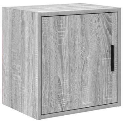 Garage wandkast bewerkt hout grijs Sonoma