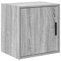 Garage wandkast bewerkt hout grijs Sonoma