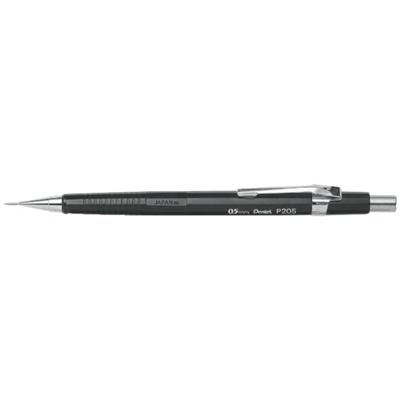 Vulpotlood Pentel P205 HB 0,5 mm zwart