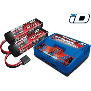 Traxxas Dual EZ Peak Plus Multifunctionele modelbouwlader 100 V, 230 V 8 A Incl. 2 Li-poly accus