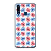 Klaproosjes: Samsung Galaxy A20s Transparant Hoesje