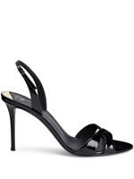 Giuseppe Zanotti sandales Dorotee 105 mm à brides arrière - Noir