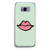 Kusje: Samsung Galaxy S8 Transparant Hoesje