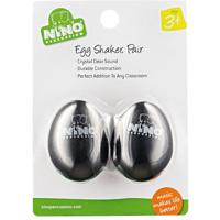 Nino Percussion NINO540BK-2 egg shaker zwart (1 paar) - thumbnail