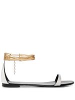 Giuseppe Zanotti sandales Kay à ornements - Blanc