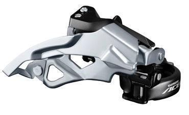 Shimano voorderailleur 3 x 9-speed acera t3000 top swing / dual pull 48t