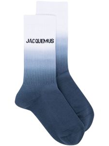 Jacquemus chaussettes Les Chaussettes Moisson à effet dégardé - Bleu