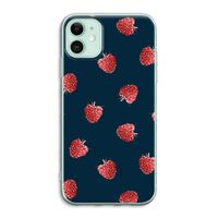 Framboosjes: iPhone 11 Transparant Hoesje