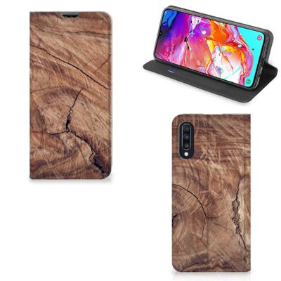 Samsung Galaxy A70 Book | Wallet Case | Tree Trunk