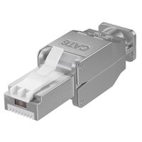 Goobay CAT6 RJ45 connector plug - STP - RJ45 - voor internetkabels - ethernet kabel - CAT kabel - gereedschapsloos