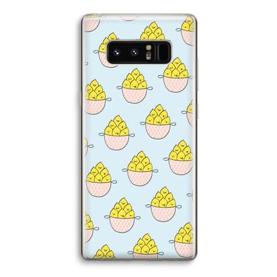 Citroenen: Samsung Galaxy Note 8 Transparant Hoesje