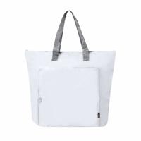 Koeltas Bondi - wit - lunchpakket of drankjes - 15 liter - 45 x 36 x 9 cm - shopper model Koeltas Bondi - wit - lunchpakket of drankjes - 15 liter - 45 x 36 x 9 cm - shopper model