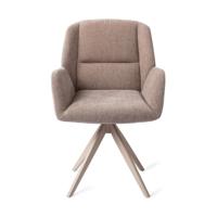 Jesper Home Myoko eetkamerstoel Greystones turn beige