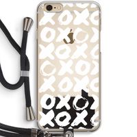 XOXO: iPhone 6 / 6S Transparant Hoesje met koord XOXO: iPhone 6 / 6S Transparant Hoesje met koord