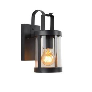 Lucide LINDELO Wandlamp 1xE27 - Zwart