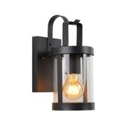 Lucide LINDELO Wandlamp 1xE27 - Zwart - thumbnail