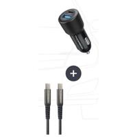 Oplader + kabelpakket - THOMSON - 60 W autolader - 65 W C naar C-kabel - 1,5 m