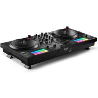 HERCULES DJCONTROL INPULSE T7 - Zwarte gemotoriseerde DJ-controller met twee decks