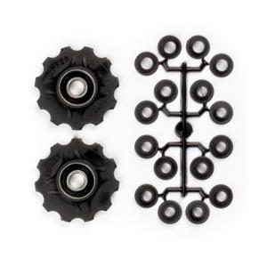Elvedes Derailleurwieltjes 11 tanden 7-11v zwart 2 stuks