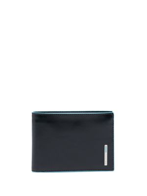PIQUADRO portefeuille pliant B2 Revamp - Bleu