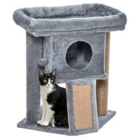 Kattenkrabpaal - Krabpaal - Kattenspeelgoed - Kattenspeeltjes - Kattenhuis - Kat - 40 x 40 x 57 cm - thumbnail