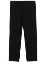 Burberry pantalon de costume à coupe droite - Noir