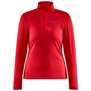 Craft Core Gain ondershirt lange mouw rood dames S