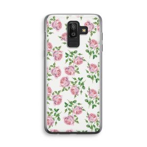 Kleine roosjes: Samsung Galaxy J8 (2018) Transparant Hoesje