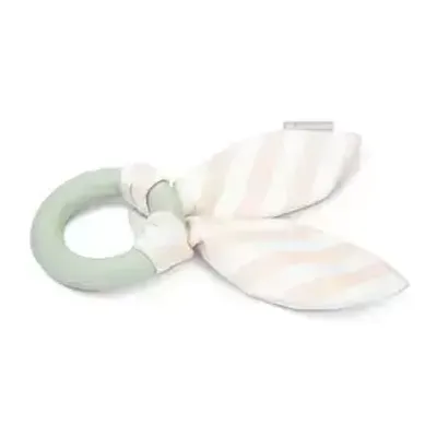 Beeztees Puppy Tjuwa Kauwring - Hondenspeelgoed - Grijs - 8,5 cm