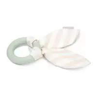 Beeztees Puppy Tjuwa Kauwring - Hondenspeelgoed - Grijs - 8,5 cm