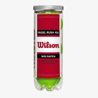 TUBE 3 PADEL BALLS WILSON 'RUSH 100'