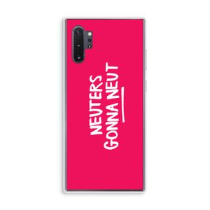 Neuters (roze): Samsung Galaxy Note 10 Plus Transparant Hoesje