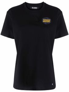 Raf Simons t-shirt à détails de patch - Noir