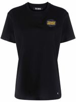 Raf Simons t-shirt à détails de patch - Noir Raf Simons t-shirt à détails de patch - Noir