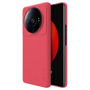 Nillkin Super Frosted Shield Xiaomi 12S Ultra Hoesje - Rood