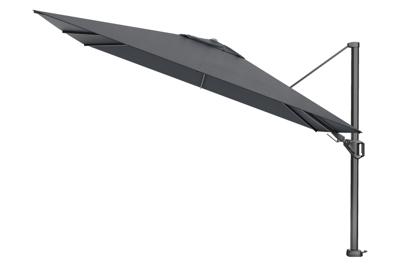 Platinum Challenger rechthoek zweefparasol T2 Premium - 2,6 x 3,5 m. - Faded black