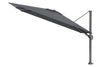 Platinum Challenger rechthoek zweefparasol T2 Premium - 2,6 x 3,5 m. - Faded black
