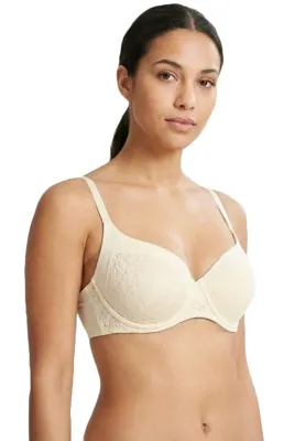 T-shirt Beugel Bh - voorgevormd - Norah - T-shirt bh met brede bh band