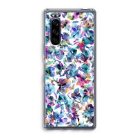 Hibiscus Flowers: Sony Xperia 5 Transparant Hoesje