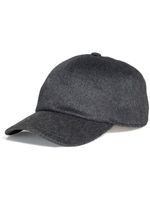 Norwegian Wool casquette en cachemire à logo brodé - Gris